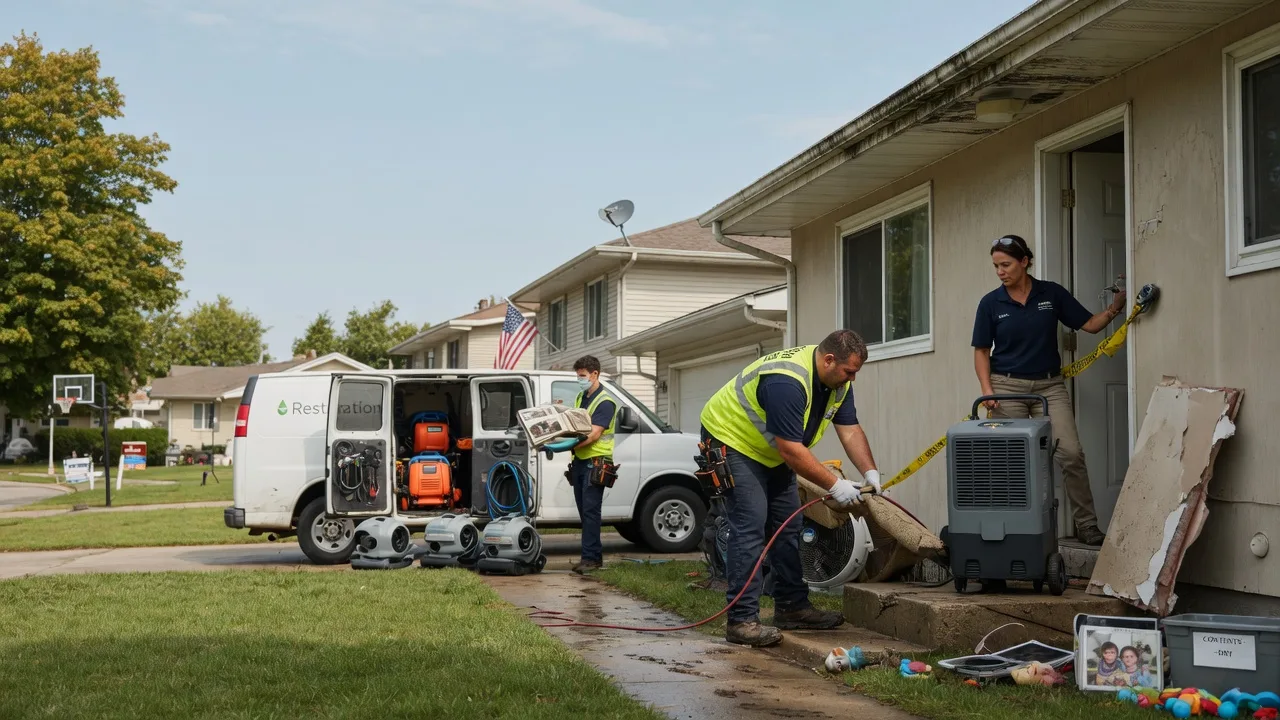 Water Damage Restoration in Lowell, OH near me